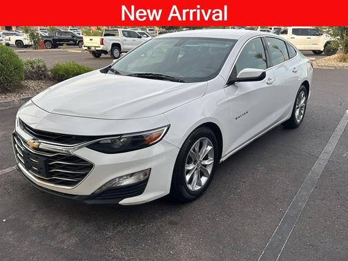 Summit White 2021 Chevrolet Malibu FWD LT