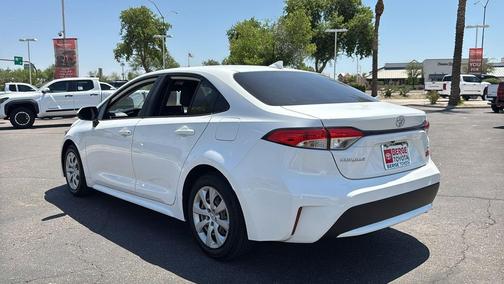 Super White 2021 Toyota Corolla LE