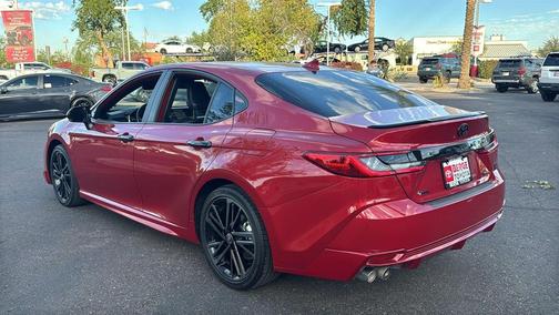 Supersonic Red 2025 Toyota Camry XSE