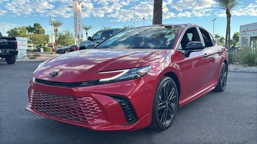 Supersonic Red 2025 Toyota Camry XSE