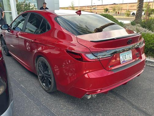 Supersonic Red 2025 Toyota Camry XSE