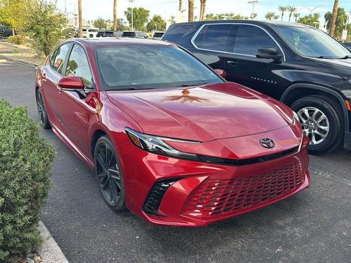 Supersonic Red 2025 Toyota Camry XSE