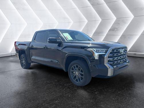 Midnight Black Metallic 2023 Toyota Tundra Platinum