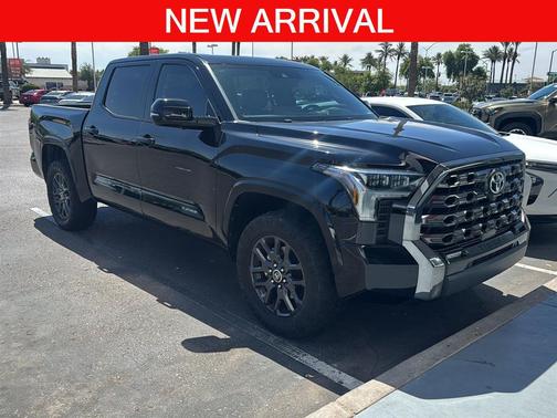 Midnight Black Metallic 2023 Toyota Tundra Platinum