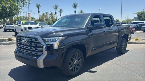 Midnight Black Metallic 2023 Toyota Tundra Platinum