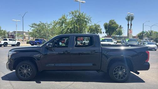 Midnight Black Metallic 2023 Toyota Tundra Platinum