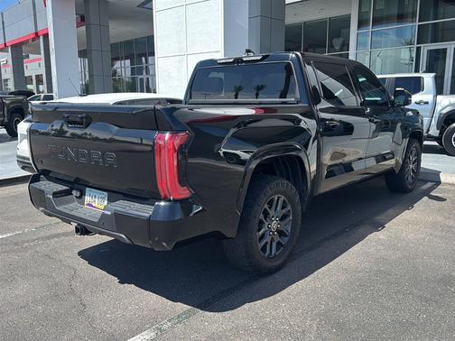 Midnight Black Metallic 2023 Toyota Tundra Platinum