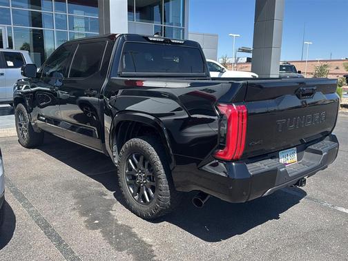 Midnight Black Metallic 2023 Toyota Tundra Platinum