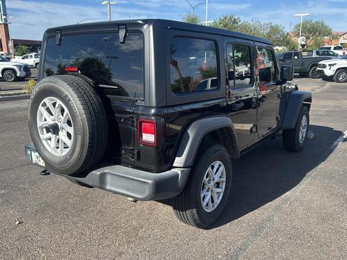Black Clearcoat 2023 Jeep Wrangler Sport S