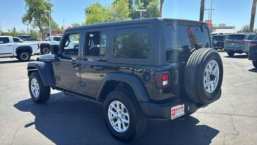 Black Clearcoat 2023 Jeep Wrangler Sport S