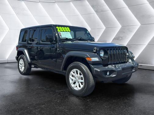 Black Clearcoat 2023 Jeep Wrangler Sport S