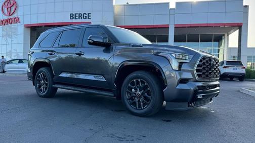 Magnetic Gray Metallic 2026 Toyota Sequoia Platinum