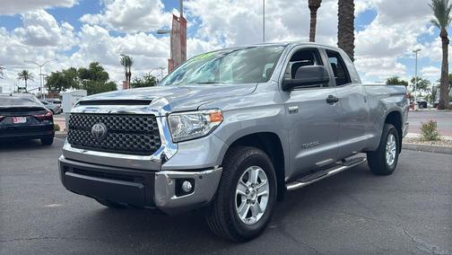 Silver Sky Metallic 2021 Toyota Tundra SR5