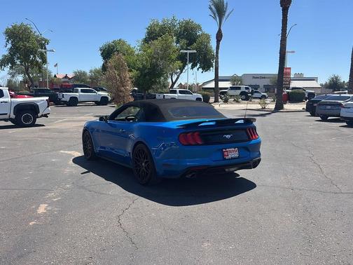 Velocity Blue 2019 Ford Mustang EcoBoost