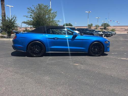 Velocity Blue 2019 Ford Mustang EcoBoost