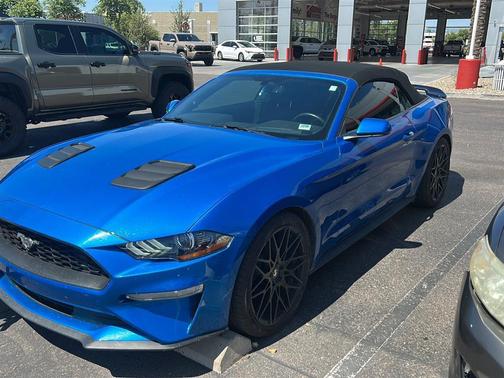 Velocity Blue 2019 Ford Mustang EcoBoost