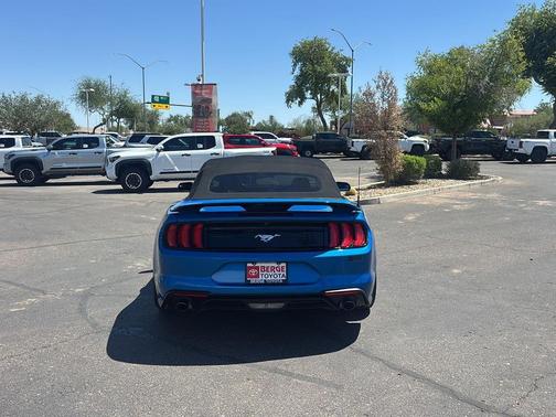 Velocity Blue 2019 Ford Mustang EcoBoost