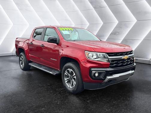 Cherry Red Tintcoat 2021 Chevrolet Colorado Z71