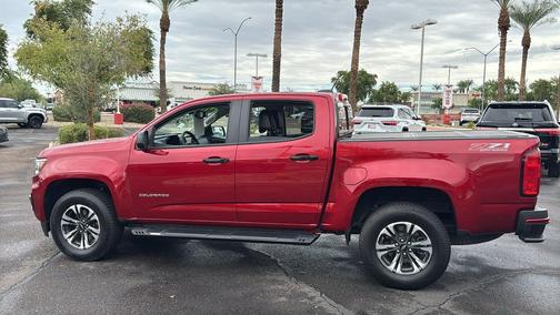 Cherry Red Tintcoat 2021 Chevrolet Colorado Z71