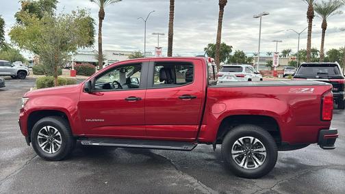 Cherry Red Tintcoat 2021 Chevrolet Colorado Z71