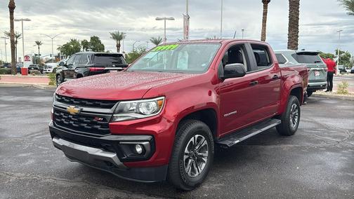 Cherry Red Tintcoat 2021 Chevrolet Colorado Z71