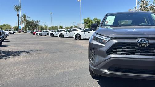 Magnetic Gray Metallic 2023 Toyota RAV4 LE