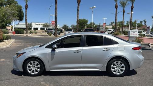 Classic Silver Metallic 2022 Toyota Corolla LE