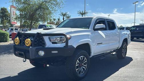 White 2022 Toyota Tacoma TRD Sport