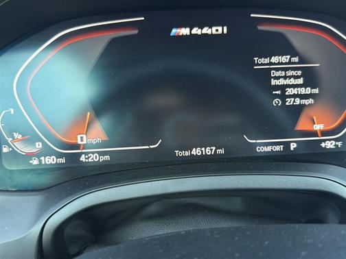 Mineral White Metallic 2021 BMW M440 i xDrive