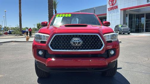 Barcelona Red Metallic 2018 Toyota Tacoma TRD Sport