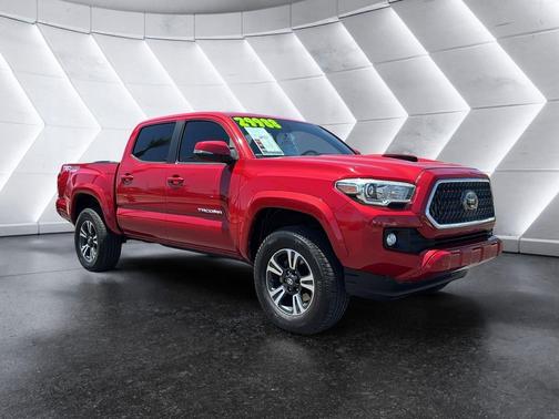 Barcelona Red Metallic 2018 Toyota Tacoma TRD Sport