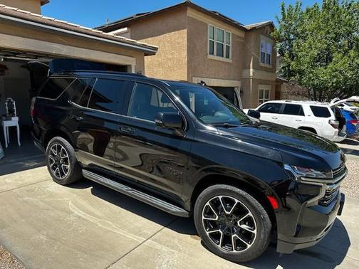 Black 2021 Chevrolet Tahoe 4WD RST