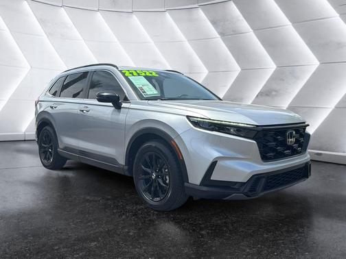 Lunar Silver Metallic 2023 Honda CR-V Hybrid Sport FWD