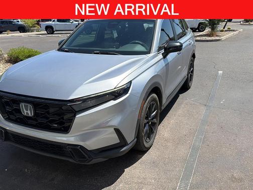 Lunar Silver Metallic 2023 Honda CR-V Hybrid Sport FWD