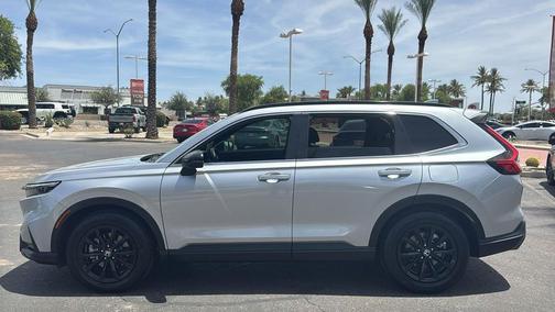 Lunar Silver Metallic 2023 Honda CR-V Hybrid Sport FWD