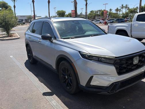 Lunar Silver Metallic 2023 Honda CR-V Hybrid Sport FWD