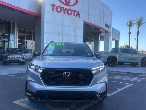 Lunar Silver Metallic 2023 Honda CR-V Hybrid Sport FWD