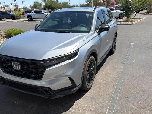 Lunar Silver Metallic 2023 Honda CR-V Hybrid Sport FWD