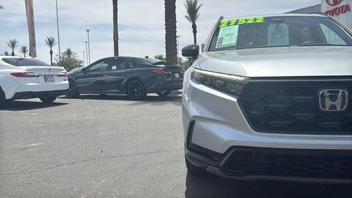 Lunar Silver Metallic 2023 Honda CR-V Hybrid Sport FWD
