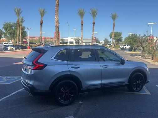 Lunar Silver Metallic 2023 Honda CR-V Hybrid Sport FWD