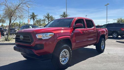 Barcelona Red Metallic 2022 Toyota Tacoma SR