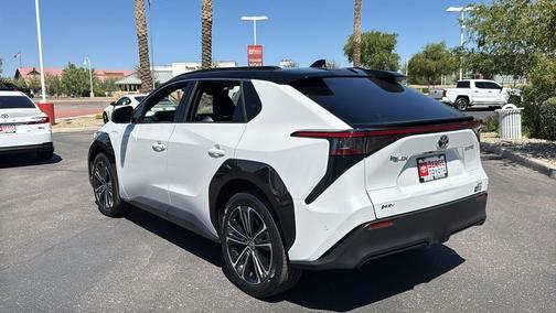 Wind Chill Pearl w/Black Roof 2024 Toyota bZ4X Limited