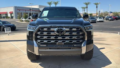 Midnight Black Metallic 2025 Toyota Tundra Platinum