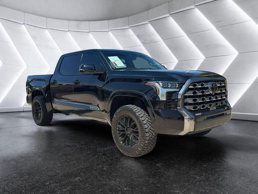 Midnight Black Metallic 2025 Toyota Tundra Platinum