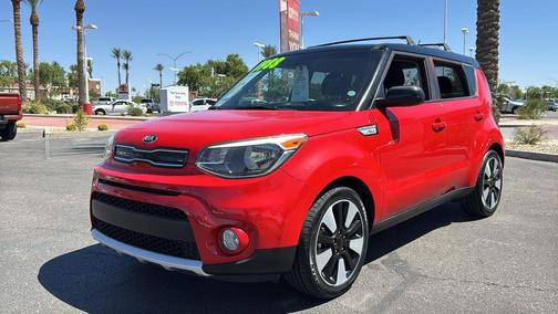 Inferno Red/Black 2017 Kia Soul +