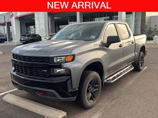 Satin Steel Metallic 2019 Chevrolet Silverado 1500 Custom Trail Boss