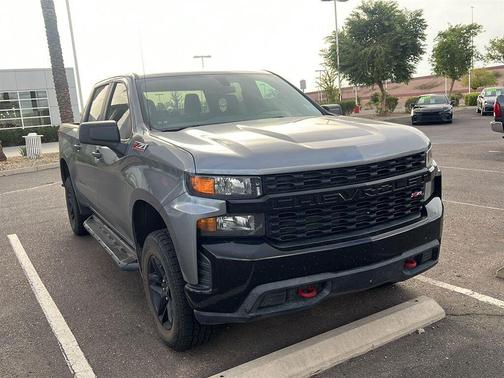 Satin Steel Metallic 2019 Chevrolet Silverado 1500 Custom Trail Boss