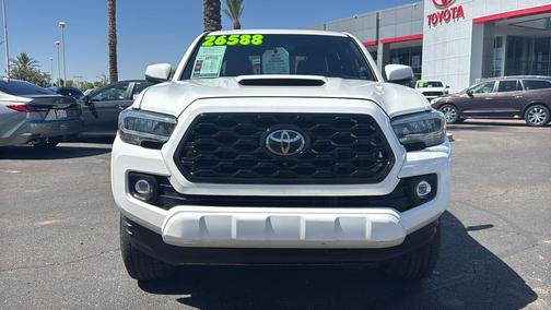 Super White 2021 Toyota Tacoma TRD Sport