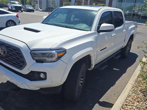 Super White 2021 Toyota Tacoma TRD Sport