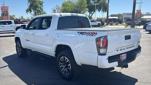 Super White 2021 Toyota Tacoma TRD Sport